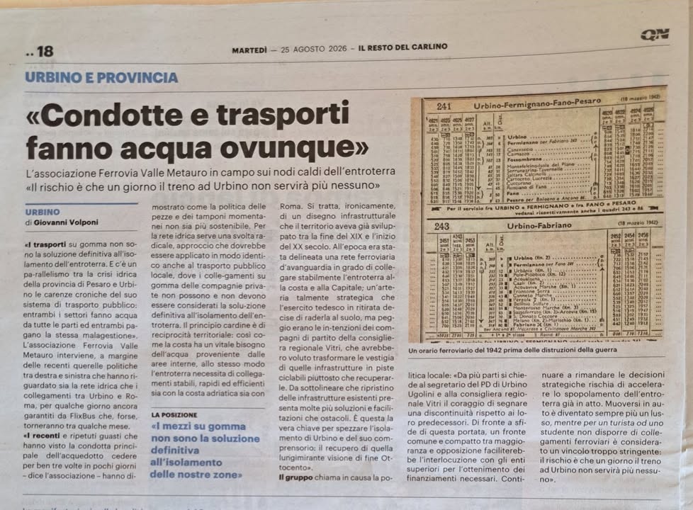 Associazione Ferrovia Valle Metauro