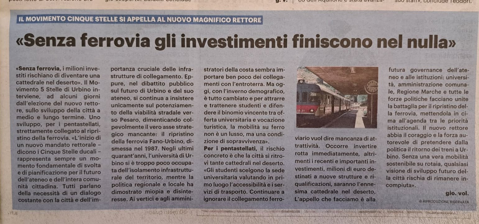 Associazione Ferrovia Valle Metauro