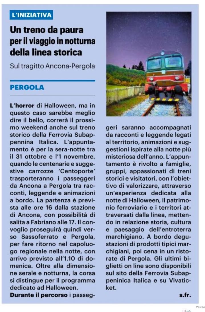 Associazione Ferrovia Valle Metauro